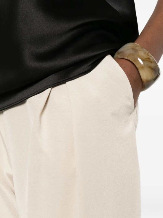 26SS 막스마라 팔루데 플리츠 팬츠 2611131018600 052 SABBIA - MAX MARA