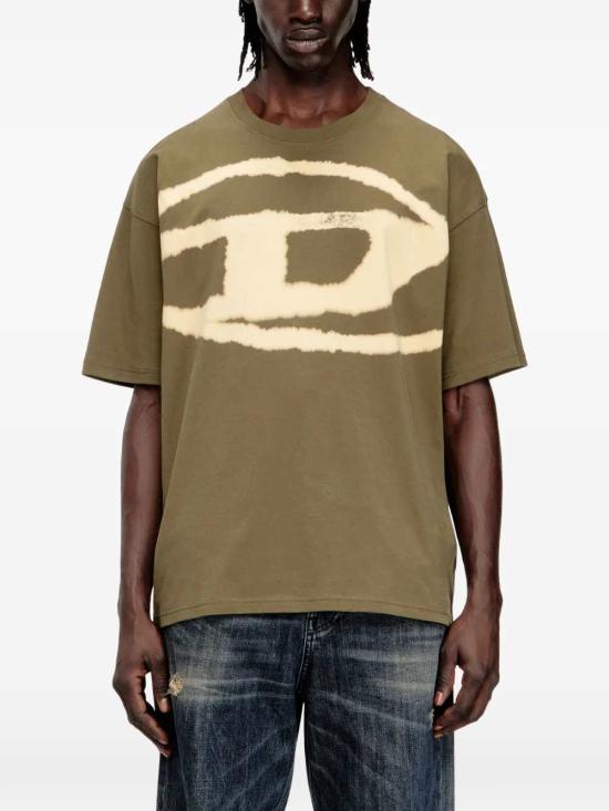 26SS 디젤 T-박스트-블리치 티셔츠 A148720QKAS 51F - DIESEL