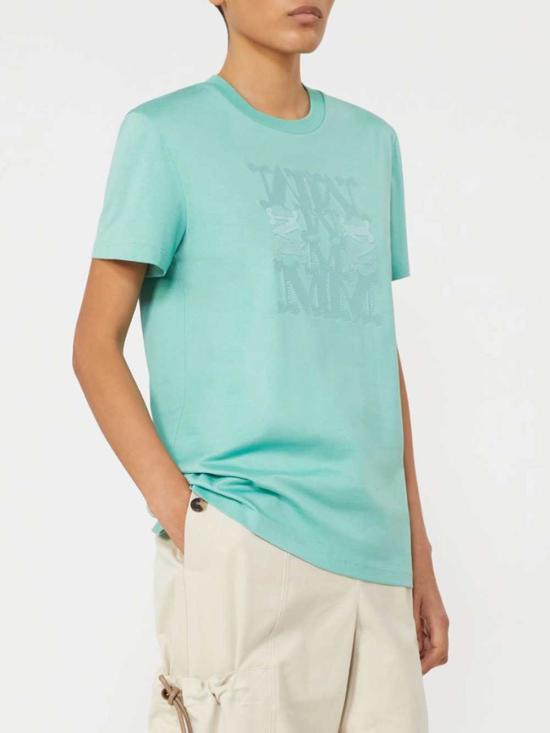 26SS 막스마라 반팔 티셔츠 2611941032 012 ACQUA MARINA - MAX MARA