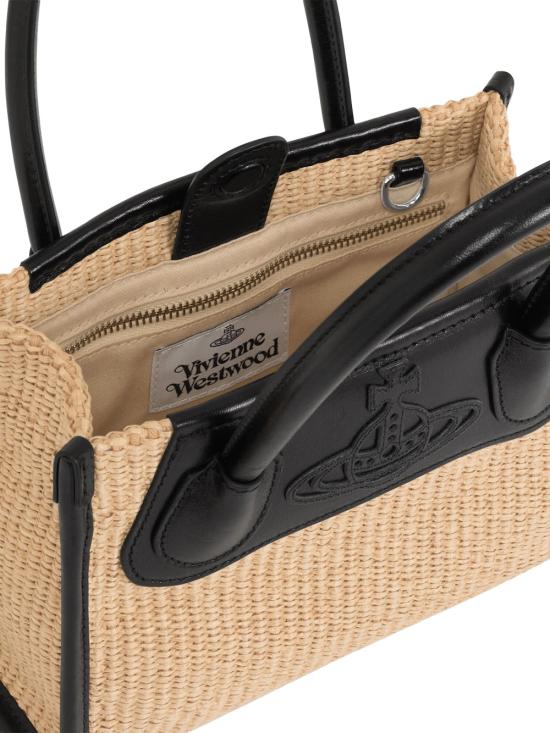 26SS 비비안웨스트우드 토트백 4803001VUW01D0 B402 NATURAL - VIVIENNE WESTWOOD