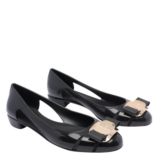 26SS 살바토레 페라가모 플랫 슈즈 785441 01K557NERO Black - SALVATORE FERRAGAMO
