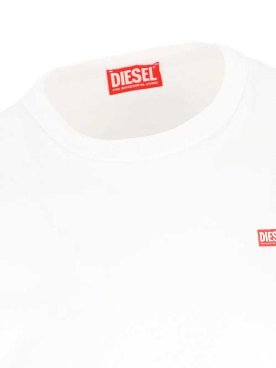 26SS 디젤 T-미에고르 코튼 티셔츠 A148190PJBG 100 - DIESEL