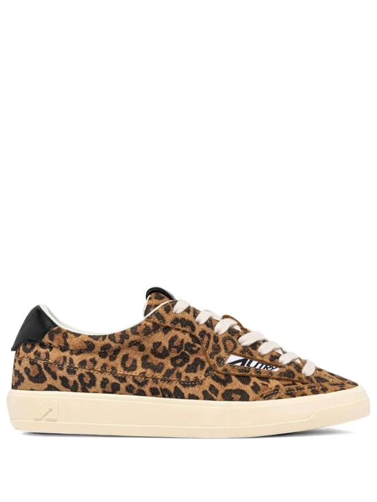 26SS 오트리 스니커즈 SCLW DY01 LEOPRINT LEOP BLACK