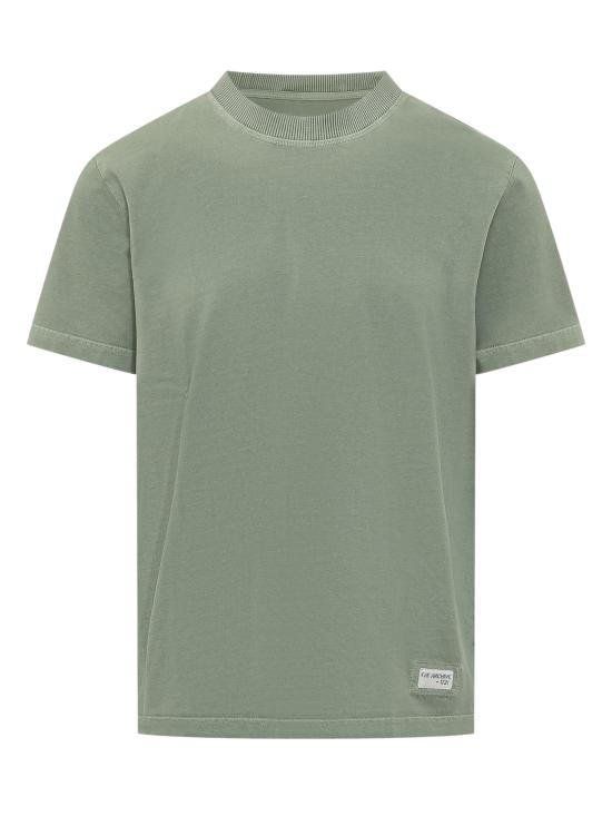 26SS 페이 반팔 티셔츠 MPMB352119TZGD V408 KIWI SCURO