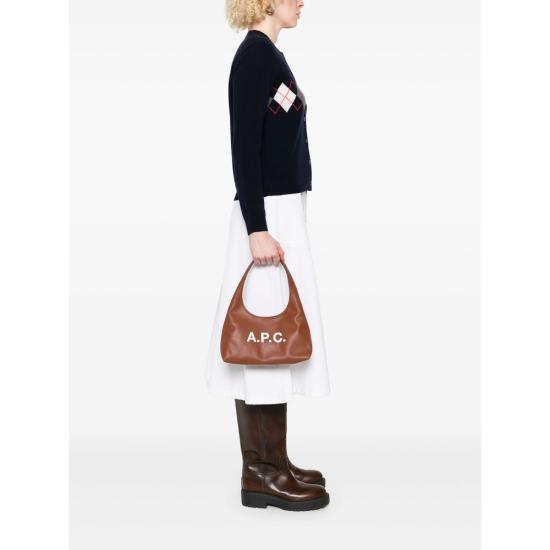 26SS 아페쎄 베이비 니논 숄더백 PUAAT F67027 CAD BROWN - A.P.C.