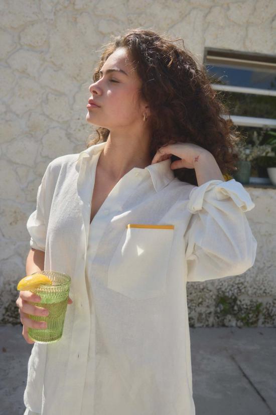  ESYA 셔츠 에샤 듄 릴랙스드 버튼다운 셔츠 - OTHER BRANDS