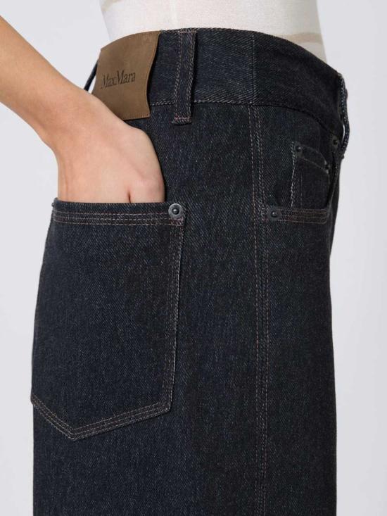 26SS 막스마라 스트레이트 팬츠 2611781088 002 BLU MARINO - MAX MARA