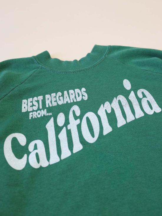  베스트 리가즈 긴팔 티셔츠 업사이클링 스웨트셔츠 그린, 안녕하십니까? - BEST REGARDS