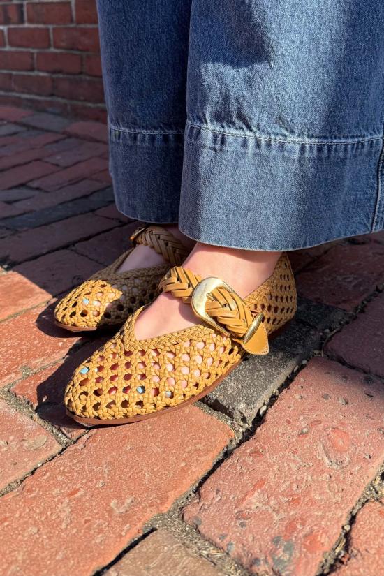  짐머만 플랫 슈즈 지머만 알케미 발레리나 플랫 - ZIMMERMANN