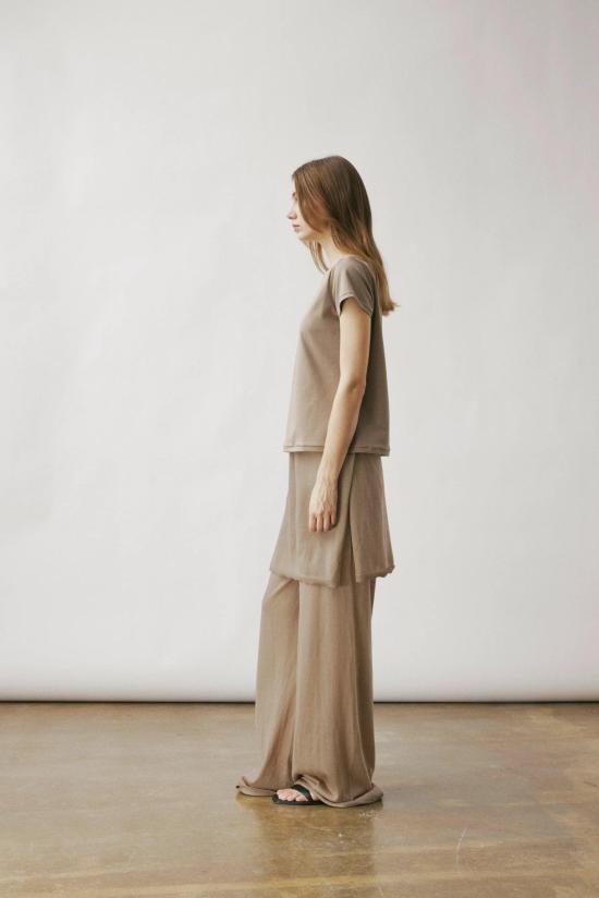 26SS 빅토리아 찬 스트레이트 팬츠 SS26006MOXS AB024604 XS - VIKTORIA CHAN