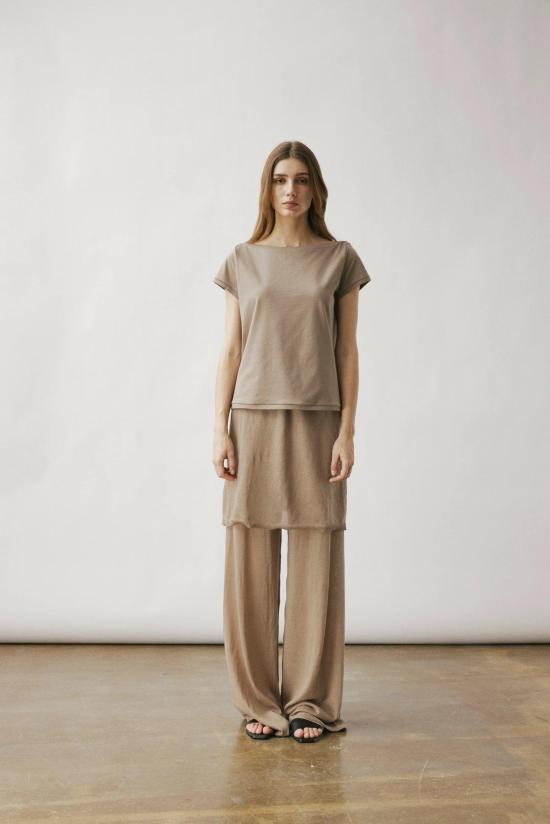 26SS 빅토리아 찬 스트레이트 팬츠 SS26006MOXS AB024604 XS - VIKTORIA CHAN