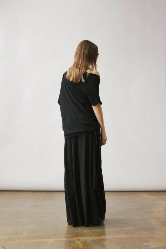 26SS VICTORIA CHAN 롱 스커트 SS26117BLS AB024616 S - VIKTORIA CHAN