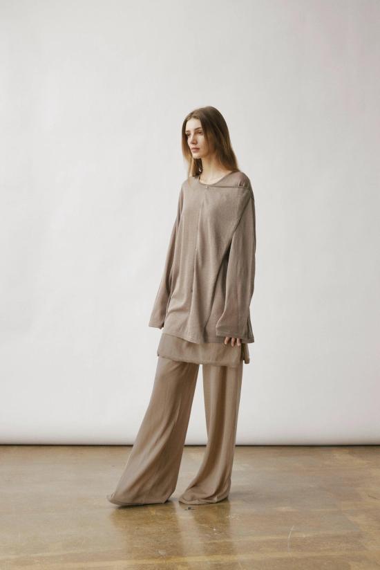 26SS 빅토리아 찬 블라우스 SS26005MOXS AB024603 XS - VIKTORIA CHAN