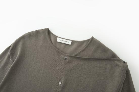 26SS 빅토리아 찬 블라우스 SS26005MOXS AB024603 XS - VIKTORIA CHAN