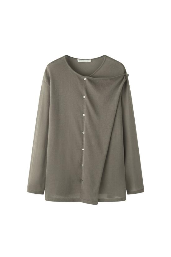 26SS 빅토리아 찬 블라우스 SS26005MOXS AB024603 XS - VIKTORIA CHAN