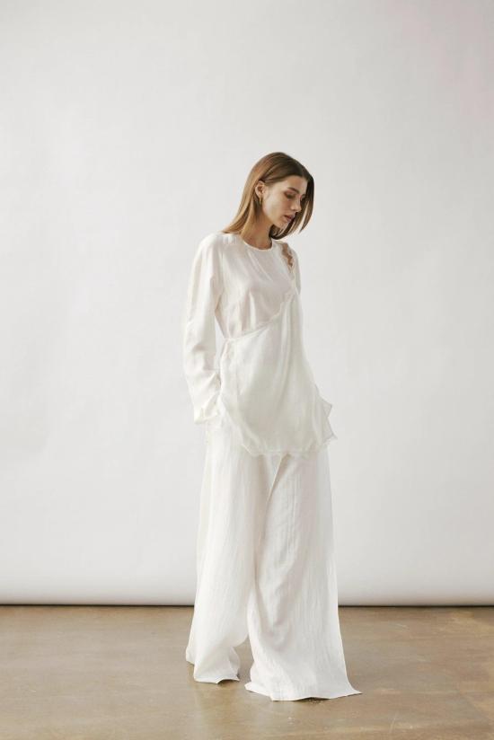 26SS 빅토리아 찬 블라우스 SS26102WHS AB024608 S - VIKTORIA CHAN