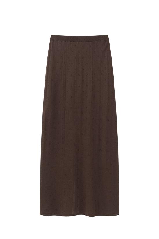 26SS VICTORIA CHAN 롱 스커트 SS26012BRS AB024606 XS