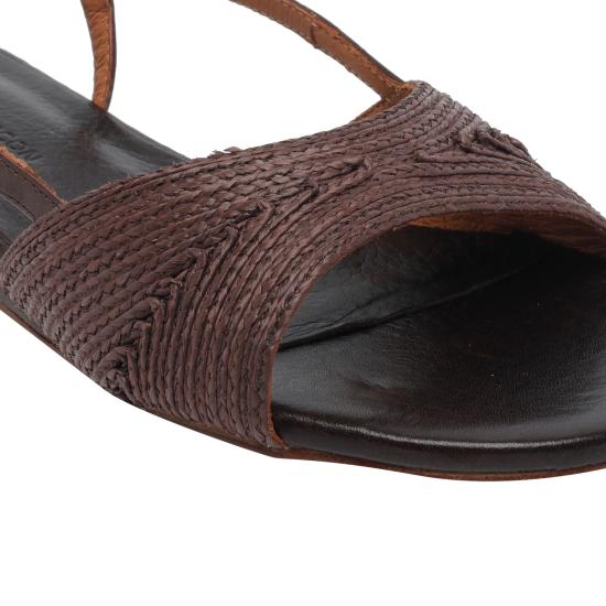26SS 엔젤 알라르콘 샌들 26069 638ACORDELA TESTA Brown - ANGEL ALARCON