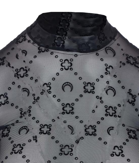 26SS 마린세르 긴팔 티셔츠 WTO388A CJER0005BK99 - MARINE SERRE