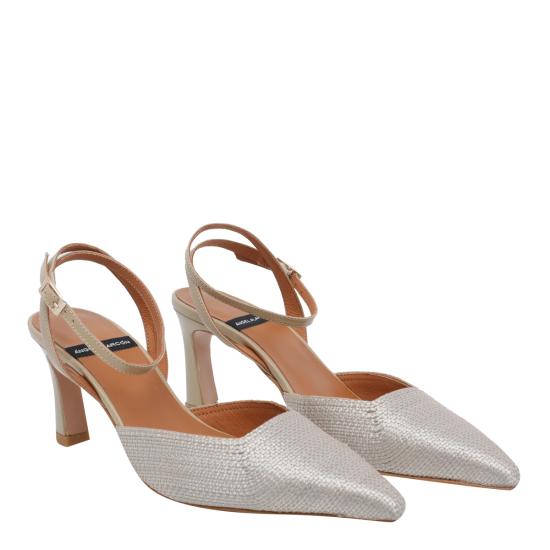 26SS 엔젤 알라르콘 힐/펌프스 26022 458BGRETA OREGANO White - ANGEL ALARCON