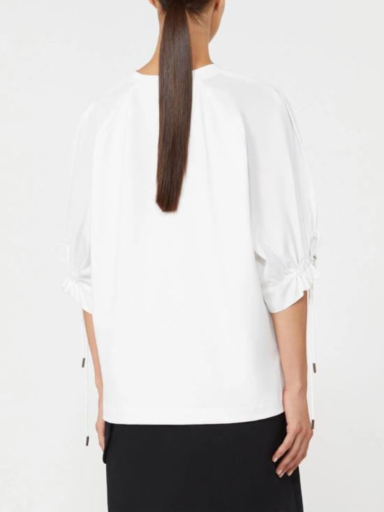 26SS 막스마라 반팔 티셔츠 2611941072600 MXMWEST001 WHITE - MAX MARA