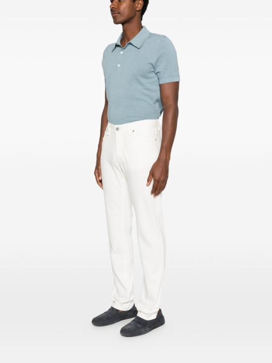 26SS 브리오니 스트레이트 팬츠 SPEI0L PCT019000 Bianco - BRIONI