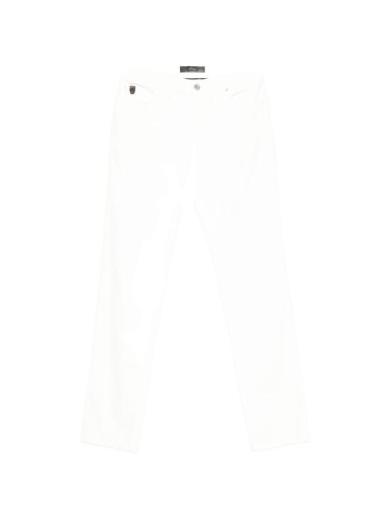 26SS 브리오니 스트레이트 팬츠 SPEI0L PCT019000 Bianco