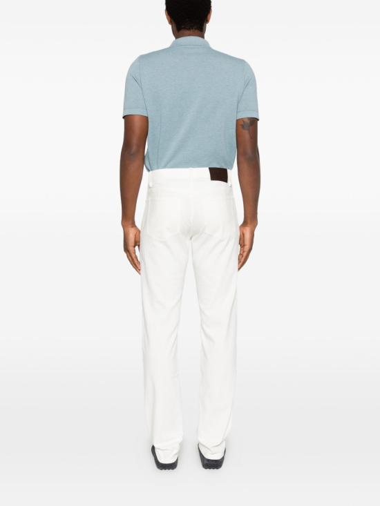 26SS 브리오니 스트레이트 팬츠 SPEI0L PCT019000 Bianco - BRIONI