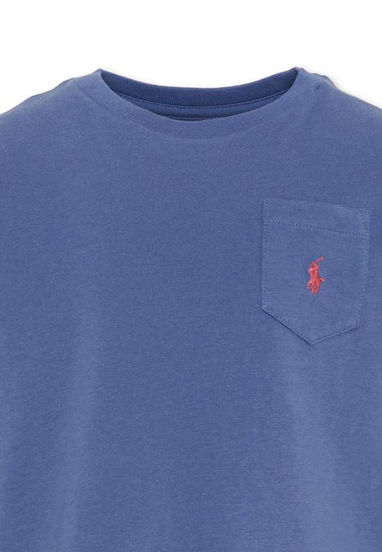 26FW [키즈] 랄프 로렌 티셔츠 970333506 BLUE - RALPH LAUREN
