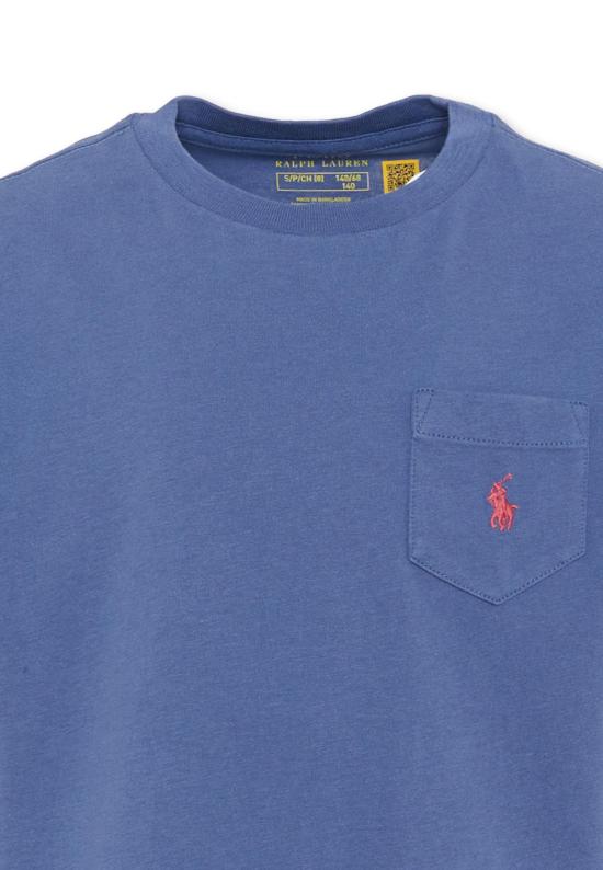 26FW [키즈] 랄프 로렌 티셔츠 970333504 BLUE - RALPH LAUREN