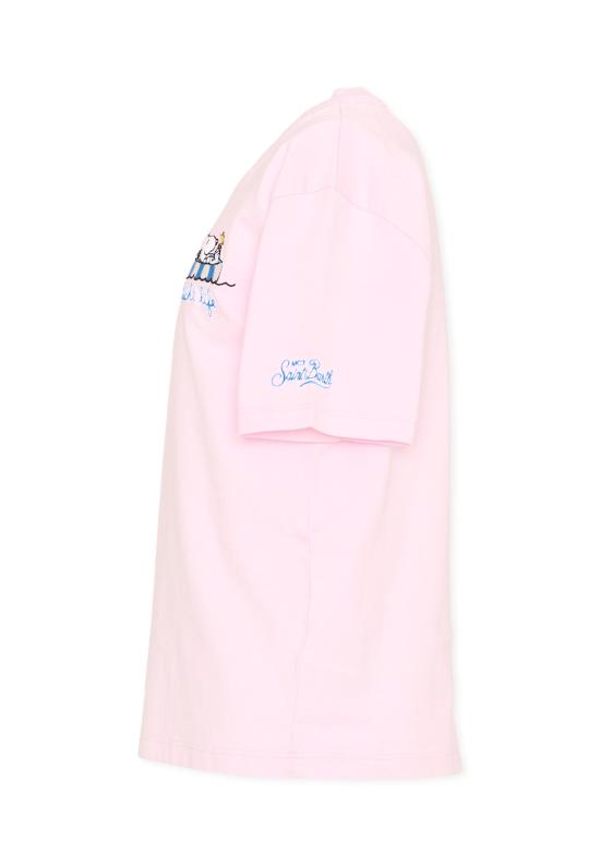 26SS [키즈] 세인트바쓰 티셔츠 POT0002 02635L PINK - MC2 SAINT BARTH
