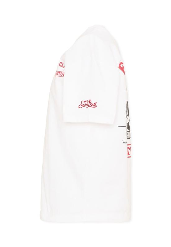 26SS [키즈] 세인트바쓰 티셔츠 PRL0001 02736L WHITE - MC2 SAINT BARTH