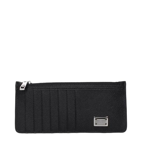 26SS 돌체앤가바나 Calfskin vertical 카드홀더 BP2172AG21980999
