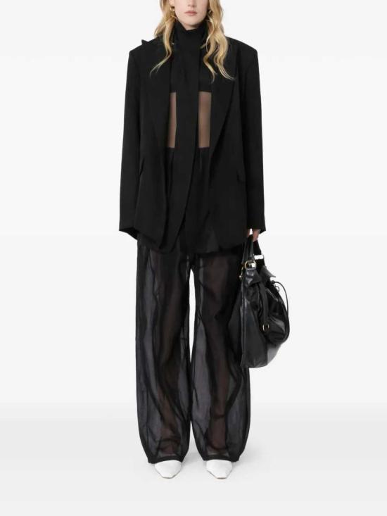 26SS 스포트막스 스트레이트 팬츠 2612131033 004 NERO - SPORTMAX