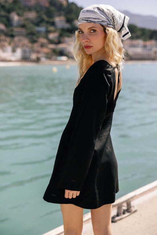  ESYA 숏 원피스 에샤 모나코 린넨 미니 드레스 - OTHER BRANDS