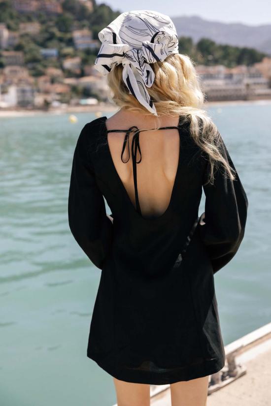  ESYA 숏 원피스 에샤 모나코 린넨 미니 드레스 - OTHER BRANDS