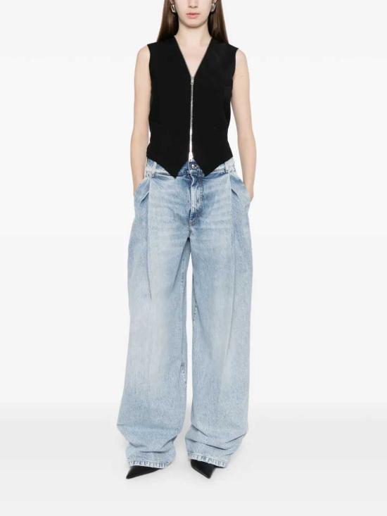 26SS 스포트막스 데님 팬츠 2612181013 009 CHIARO USED - SPORTMAX
