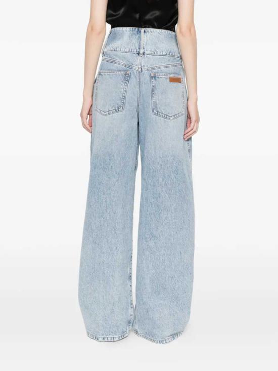 26SS 스포트막스 데님 팬츠 2612181013 009 CHIARO USED - SPORTMAX