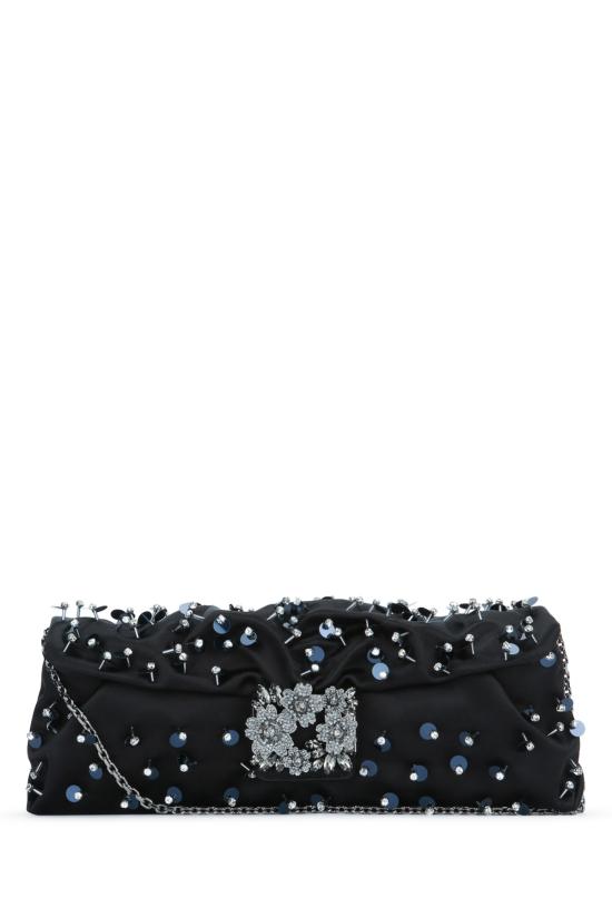 26SS 로저비비에 클러치/파우치 RBWANVC3200RS0 B999 NERO