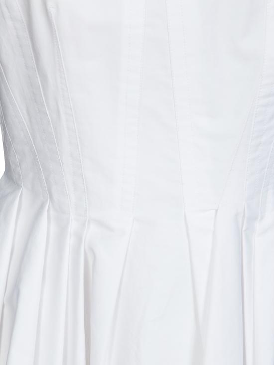 26SS 스포트막스 미디 원피스 2612221102600 001 BIANCO - SPORTMAX