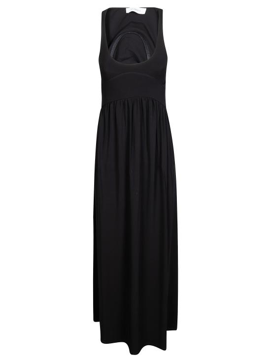 26SS 스포트막스 롱 원피스 2612621052600 001 NERO