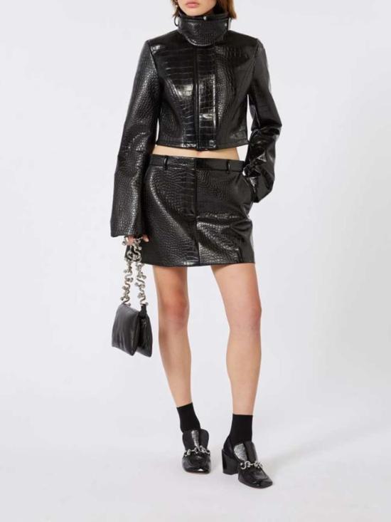 26SS 스포트막스 숏 스커트 2612101061 002 NERO - SPORTMAX