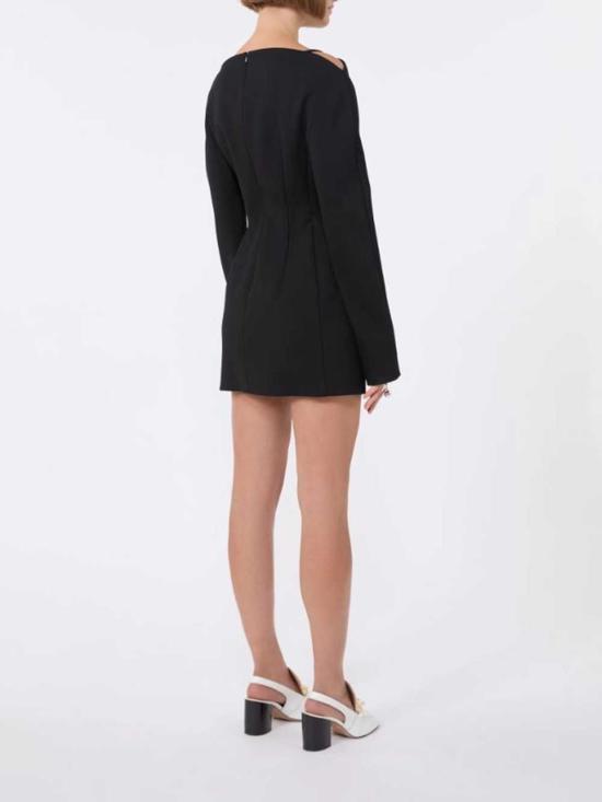 26SS 스포트막스 미디 원피스 2612221021 004 NERO - SPORTMAX