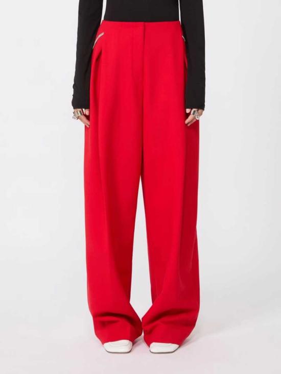 26SS 스포트막스 스트레이트 팬츠 2612131031 004 ROSSO - SPORTMAX