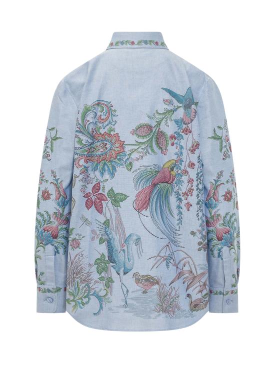 26SS 에트로 셔츠 WRIA001399SP5J2 X0802 STAMPA FDO BLU - ETRO