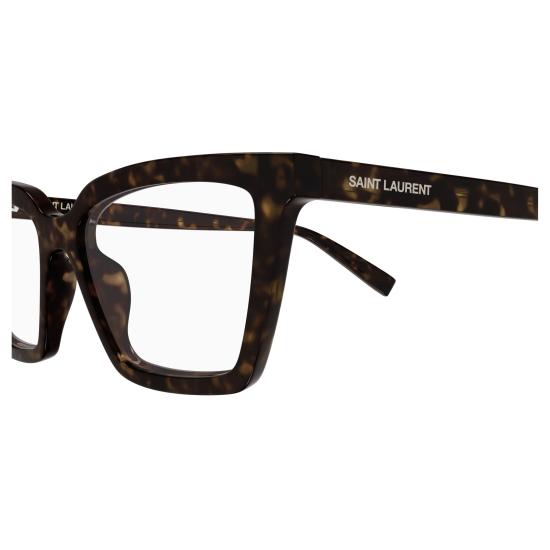 26SS 생로랑 안경 SL 912 002 HAVANA HAVANA TRANSPARENT - SAINT LAURENT