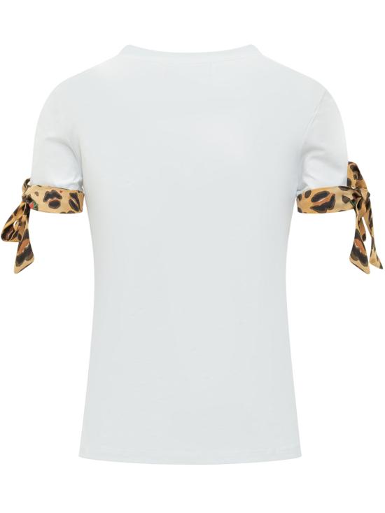 26SS 알레산드로 엔리케즈 반팔 티셔츠 SS26AES101FCOR 000KISS B CO RICAMO KISS - ALESSANDRO ENRIQUEZ