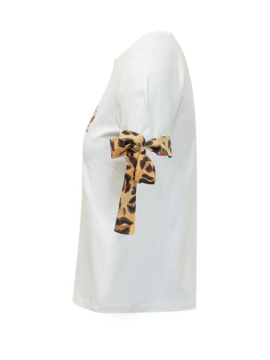 26SS 알레산드로 엔리케즈 반팔 티셔츠 SS26AES101FCOR 000KISS B CO RICAMO KISS - ALESSANDRO ENRIQUEZ