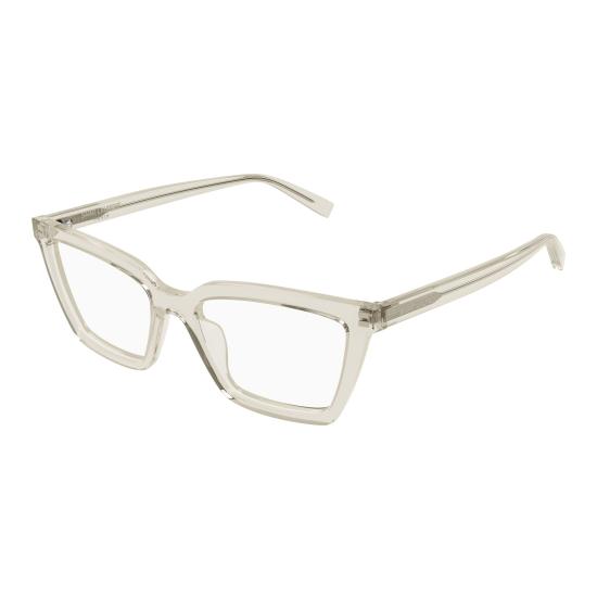 26SS 생로랑 안경 SL 912 004 BEIGE BEIGE TRANSPARENT - SAINT LAURENT