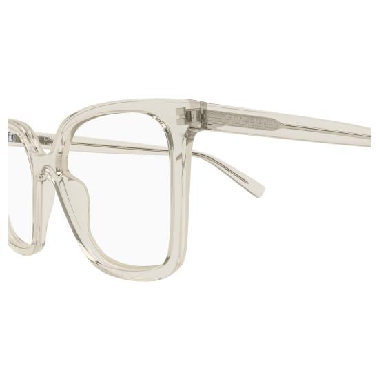 26SS 생로랑 안경 SL 910 004 BEIGE BEIGE TRANSPARENT - SAINT LAURENT